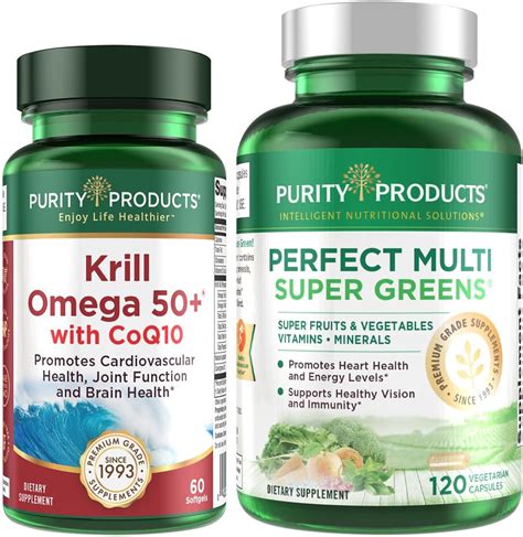 Purity Products® Krill Omeg50+ With Coq10